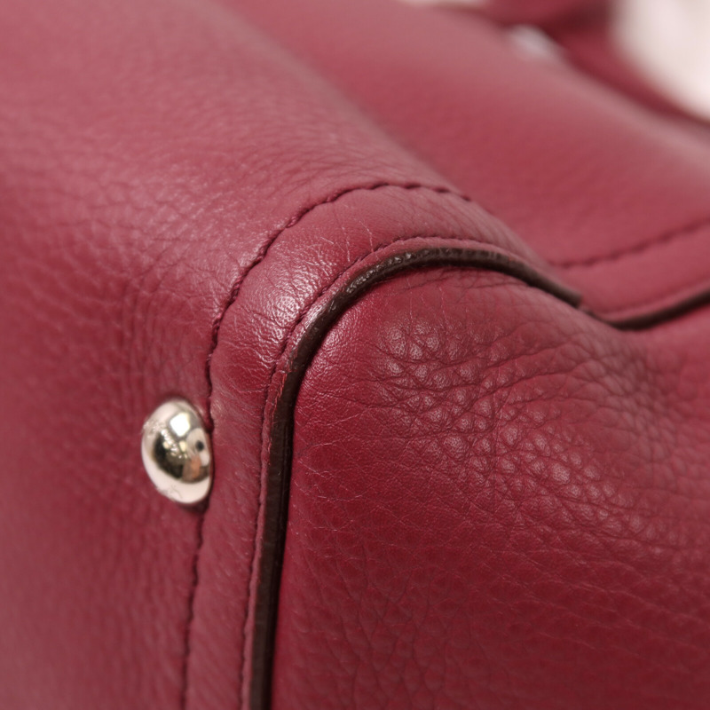 Salvatore Ferragamo 牛皮皮革Shoulder Bag銀扣肩背袋-14