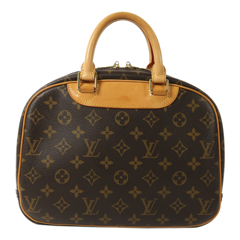 LOUIS VUITTON Monogram Deauville金扣手挽袋-1