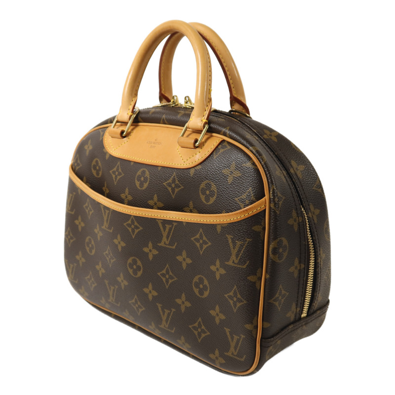 LOUIS VUITTON Monogram Deauville金扣手挽袋-2