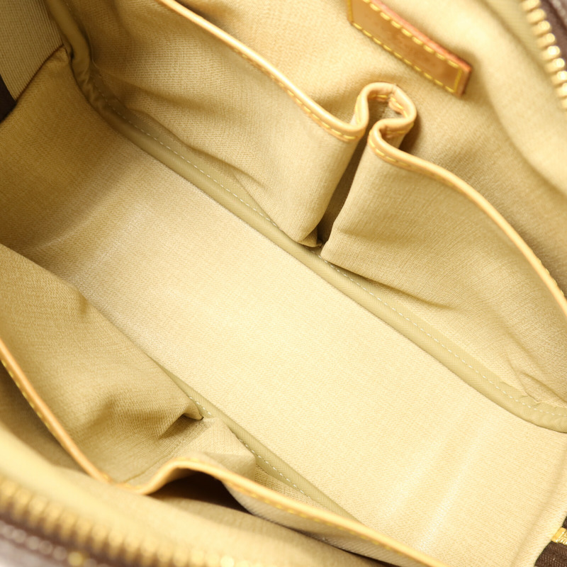 LOUIS VUITTON Monogram Deauville金扣手挽袋-4