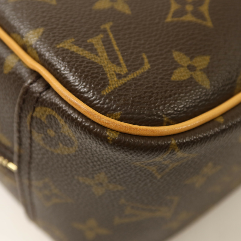 LOUIS VUITTON Monogram Deauville金扣手挽袋-10