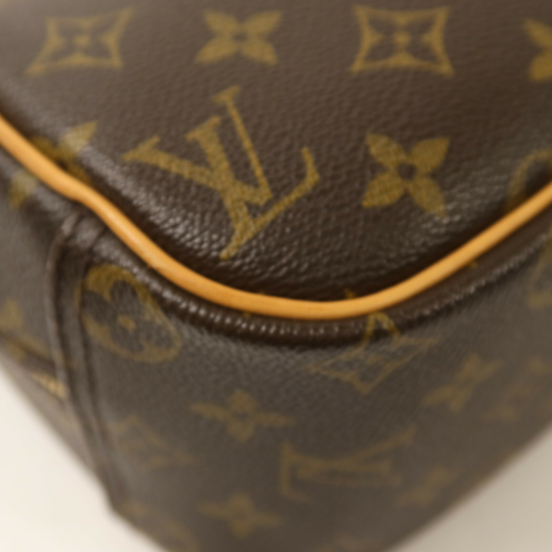 LOUIS VUITTON Monogram Deauville金扣手挽袋-12