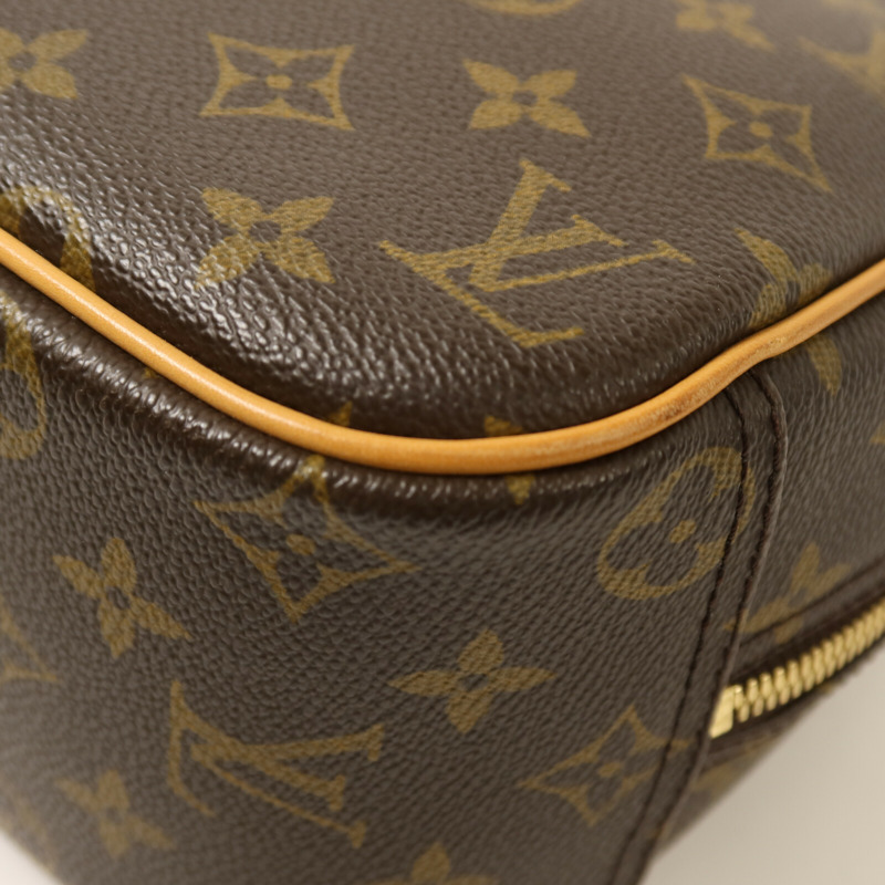 LOUIS VUITTON Monogram Deauville金扣手挽袋-13