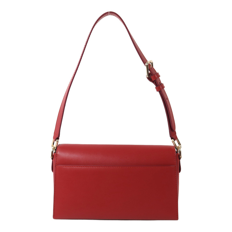 Furla 牛皮皮革Eclisse Crossbady金扣手挽肩背兩用袋-1