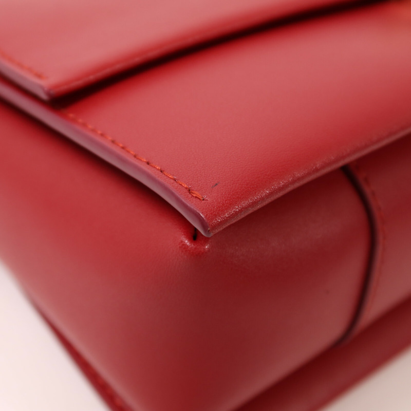 Furla 牛皮皮革Eclisse Crossbady金扣手挽肩背兩用袋-11