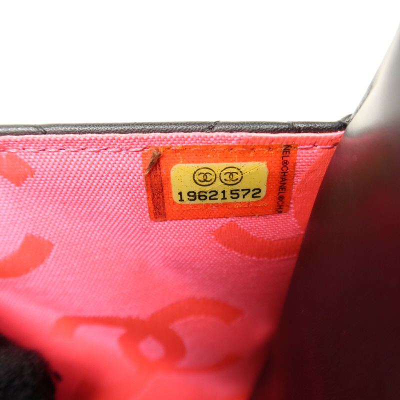 CHANEL 牛皮皮革Wallet on Chain銀扣鏈帶肩背袋-6