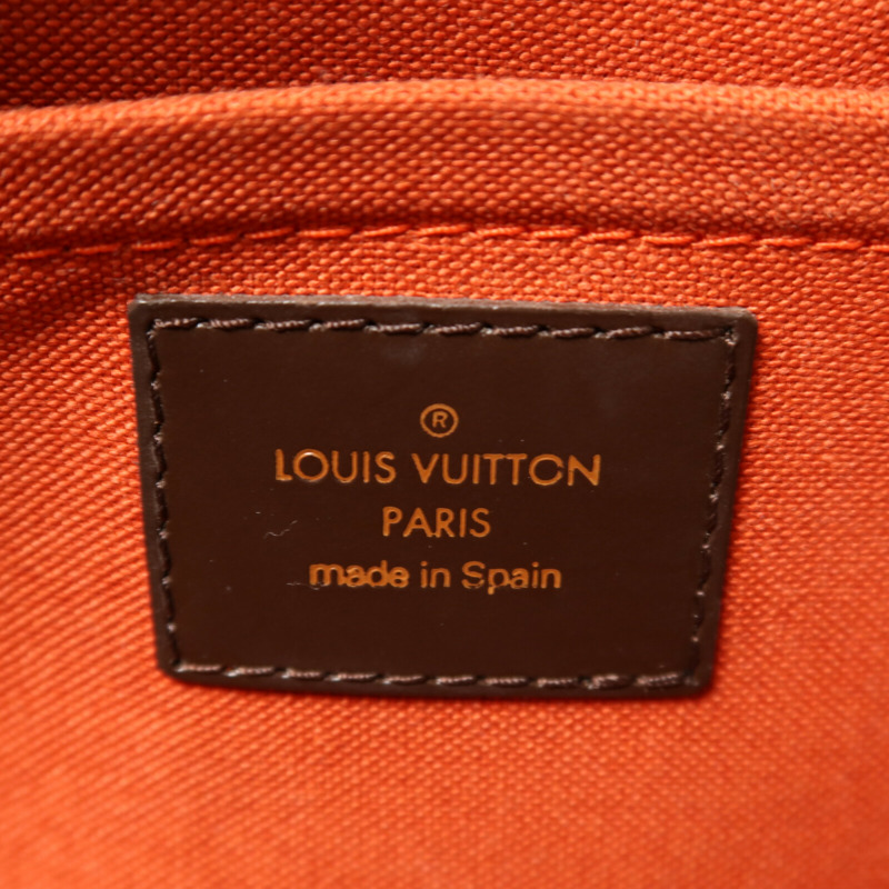 LOUIS VUITTON Damier Rivera Mini金扣手挽袋-5