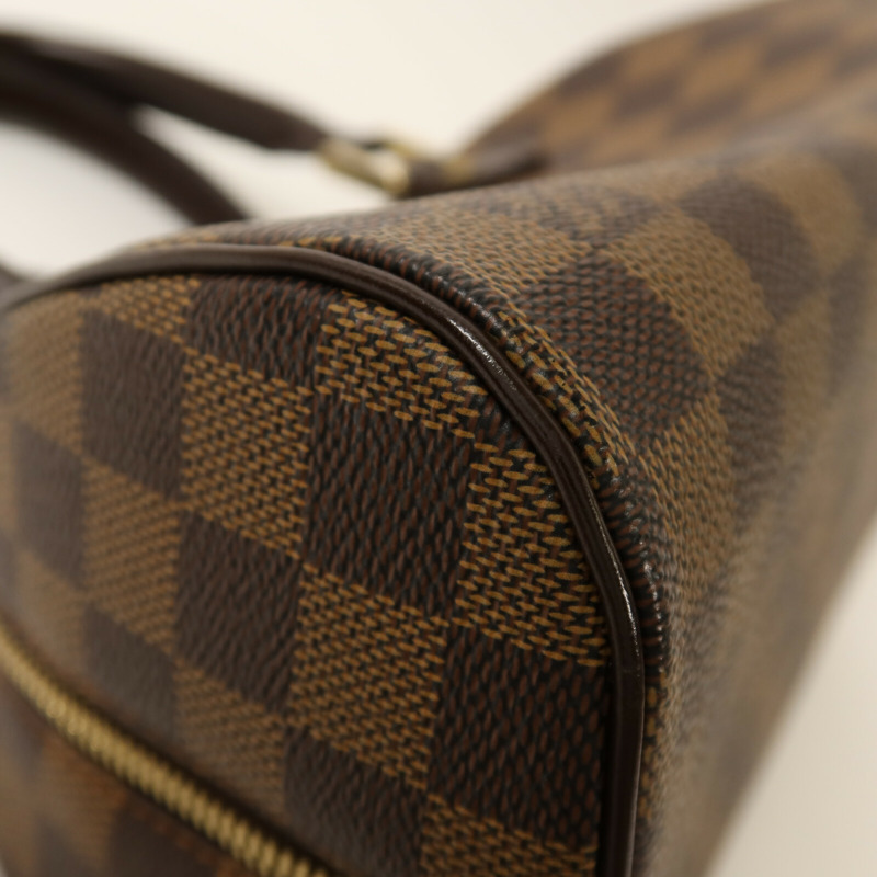 LOUIS VUITTON Damier Rivera Mini金扣手挽袋-10