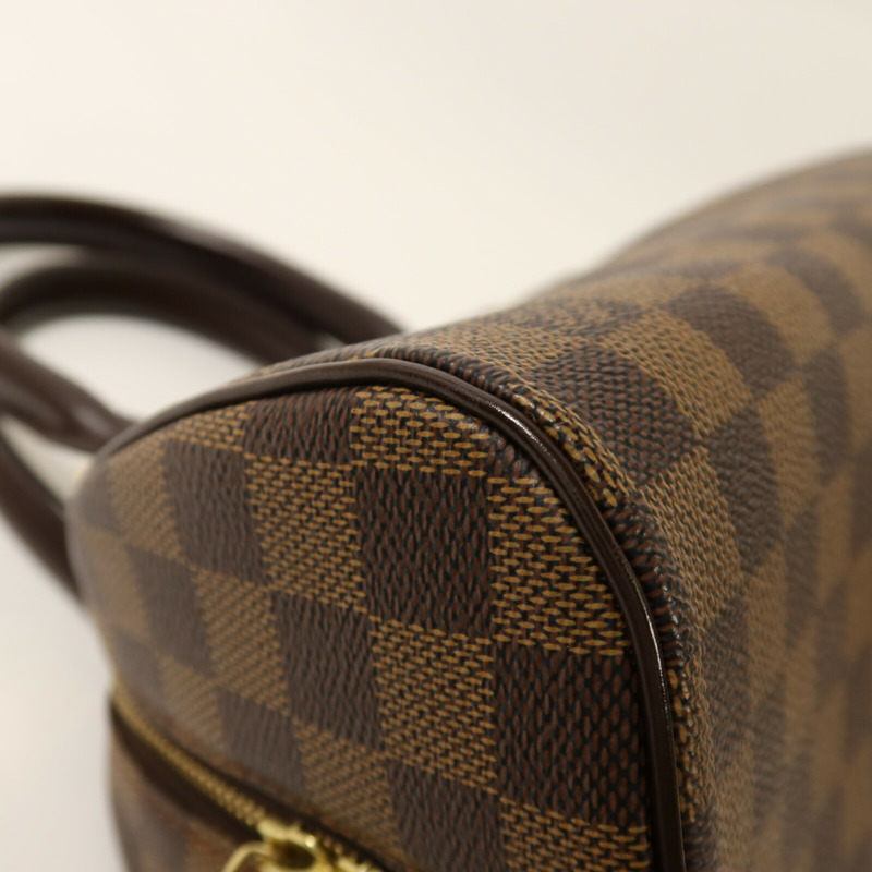 LOUIS VUITTON Damier Rivera Mini金扣手挽袋-12