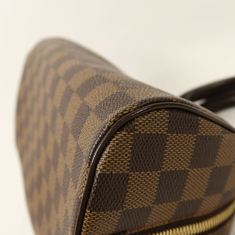 LOUIS VUITTON Damier Rivera Mini金扣手挽袋-13
