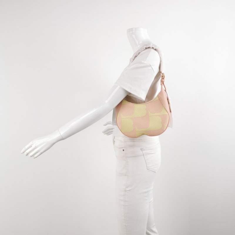 Burberry Chess牛皮拼色馬頭金屬裝飾單肩包9.8新-1