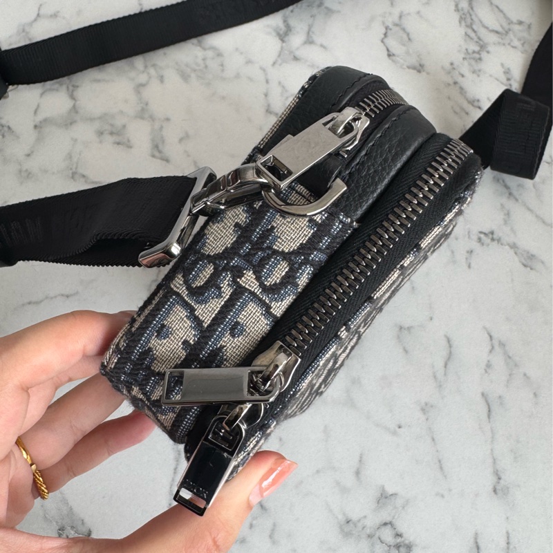 Dior藍緹花雙層相機包 ❤️‍🔥❤️‍🔥-3