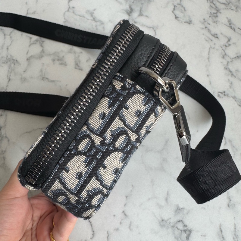 Dior藍緹花雙層相機包 ❤️‍🔥❤️‍🔥-4