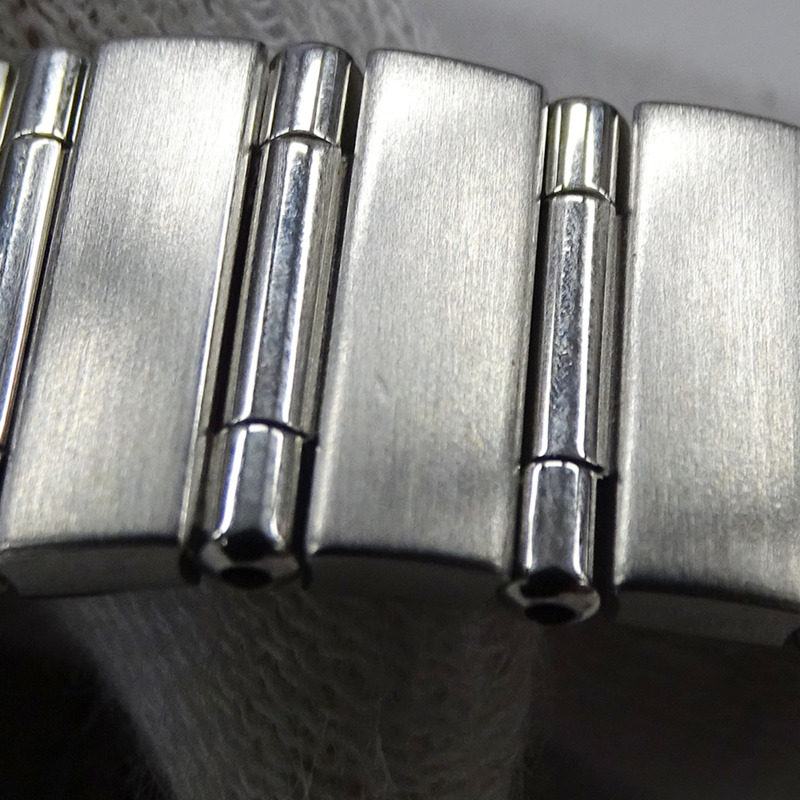 歐米茄星座系列迷你 1567.86 女士腕錶，品牌名稱，鑽石，藍色錶殼，石英機芯，不銹鋼 (SS)，銀色，拋光。-6