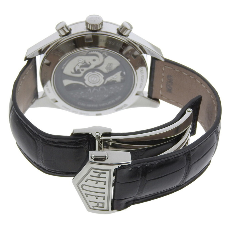 近全新 TAG Heuer Carrera 160週年限量版 CBK221B FC6479 銀色錶盤自動腕錶-2