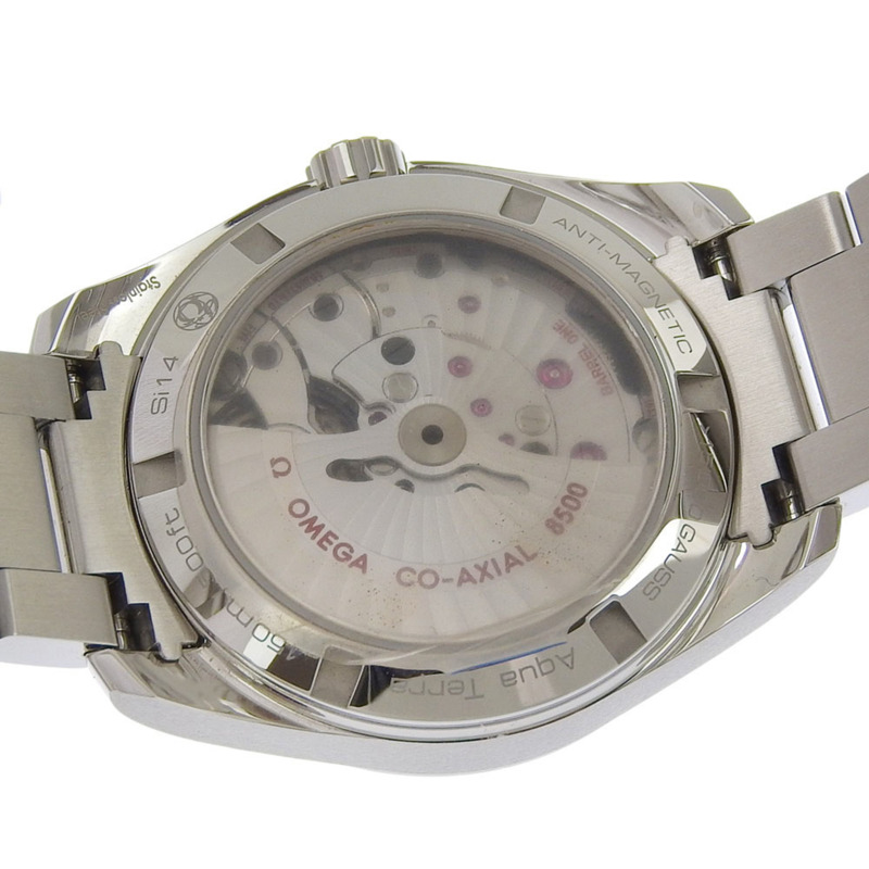 近新歐米茄海馬系列Aqua Terra 231 10 39 21 57 001 11P 鑲鑽日期顯示珍珠母貝錶盤-3