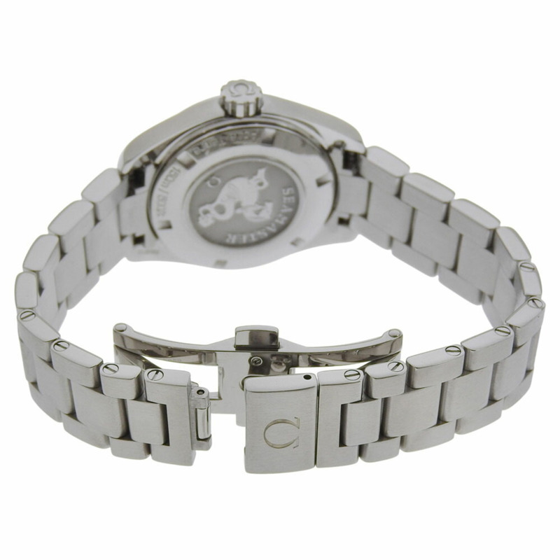 近全新歐米茄海馬系列Aqua Terra日期顯示腕錶，150公尺防水，型號231 10 61 06 001，灰色錶盤，不鏽鋼錶殼，石英機芯，30毫米錶徑-2