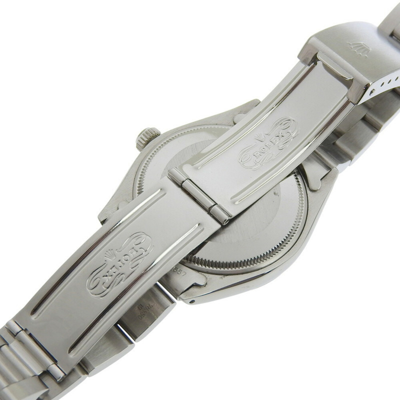 近乎全新的勞力士空中霸王精密型 5500，序號在 66 範圍內（約 1980 年），藍色錶盤，不銹鋼，2025 年 12 月大修。-5