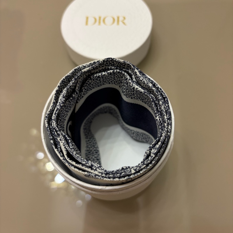 Dior twilly 經典動物圖騰絲巾-6