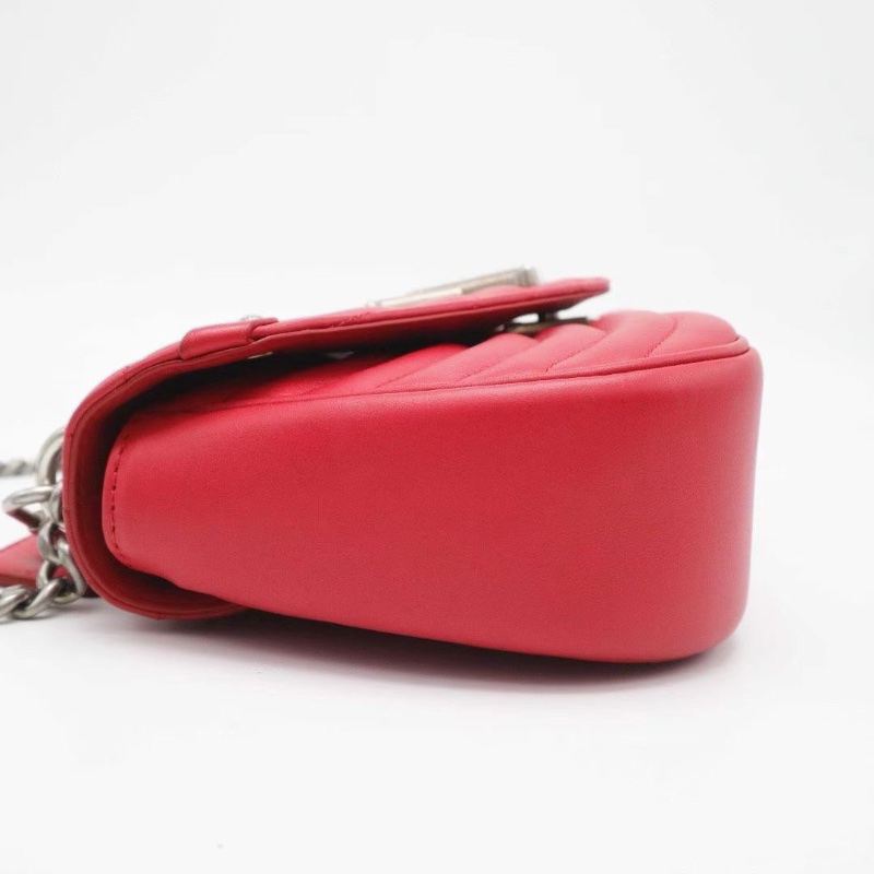 LV NEW WAVE MM 中號鏈條包 彩虹寬手柄25*15*7.5 99新配件塵袋-2