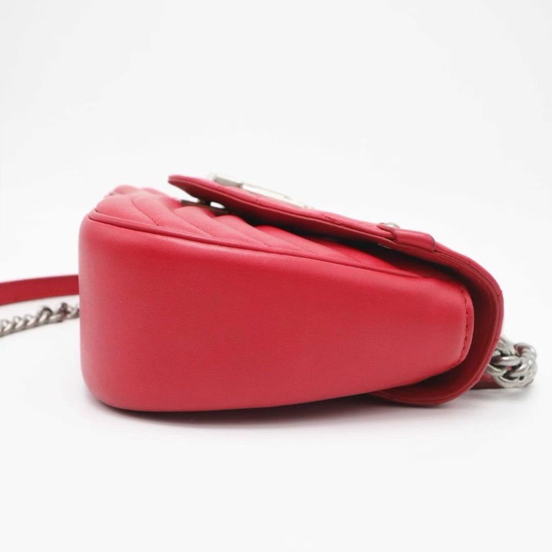 LV NEW WAVE MM 中號鏈條包 彩虹寬手柄25*15*7.5 99新配件塵袋-4