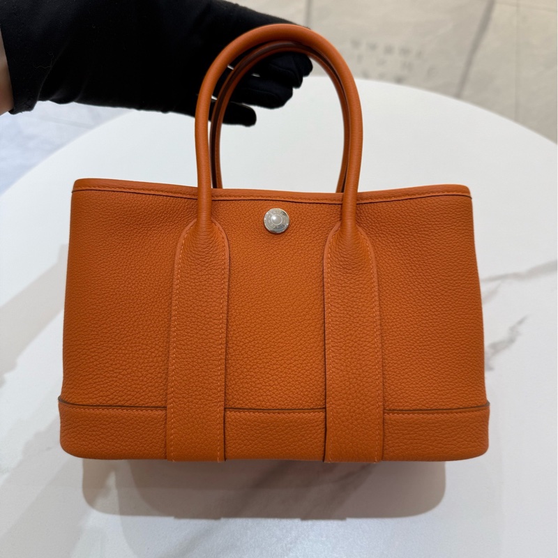 愛馬仕Hermes mini花園包 mini garden23 愛馬仕橙-2