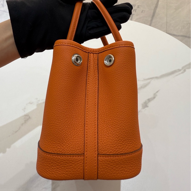 愛馬仕Hermes mini花園包 mini garden23 愛馬仕橙-3