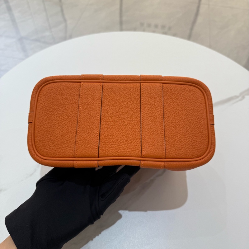 愛馬仕Hermes mini花園包 mini garden23 愛馬仕橙-4