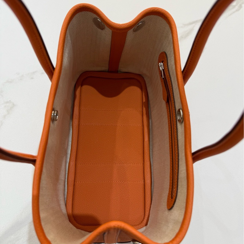愛馬仕Hermes mini花園包 mini garden23 愛馬仕橙-8