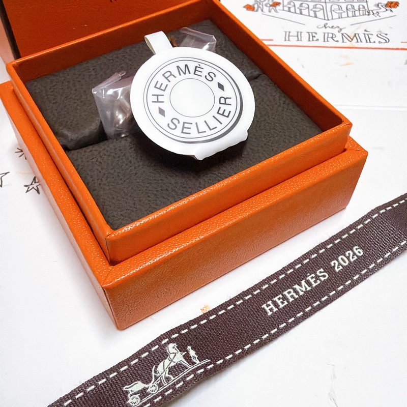 【HERMES愛馬仕】 Chaine d'Ancre Enchainee戒指 尺寸58 豬鼻子戒指 女戒 婚戒 男戒-1