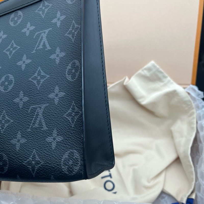 全新26年3月路易威登Lv黑花洗漱包-2