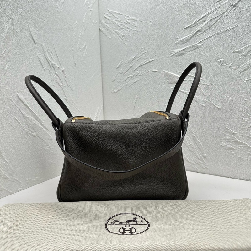 98新 Hermes/愛馬仕 lindy26 錫器灰-1