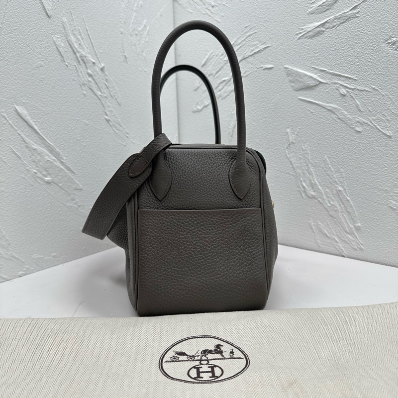 98新 Hermes/愛馬仕 lindy26 錫器灰-3