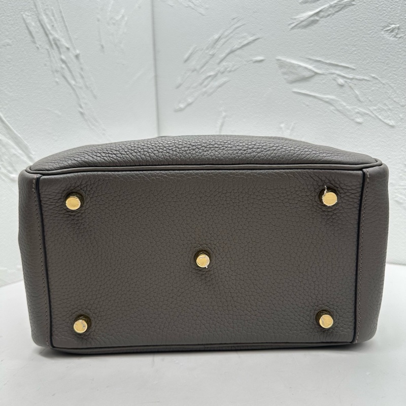 98新 Hermes/愛馬仕 lindy26 錫器灰-5