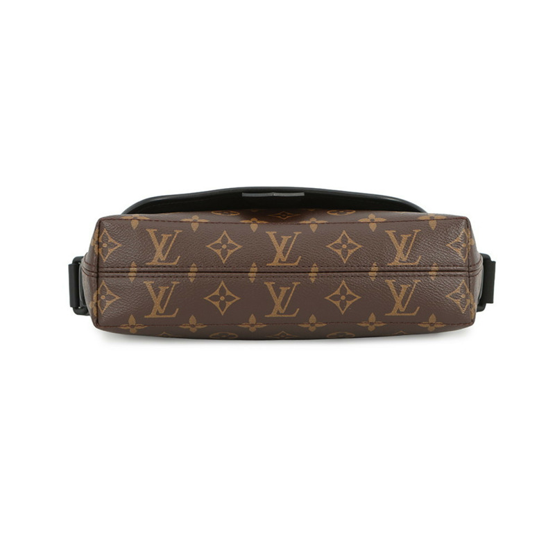 路易威登 Monogram Macassar 磁吸肩背包 M45557 男士黑色手提包 LOUIS VUITTON-2