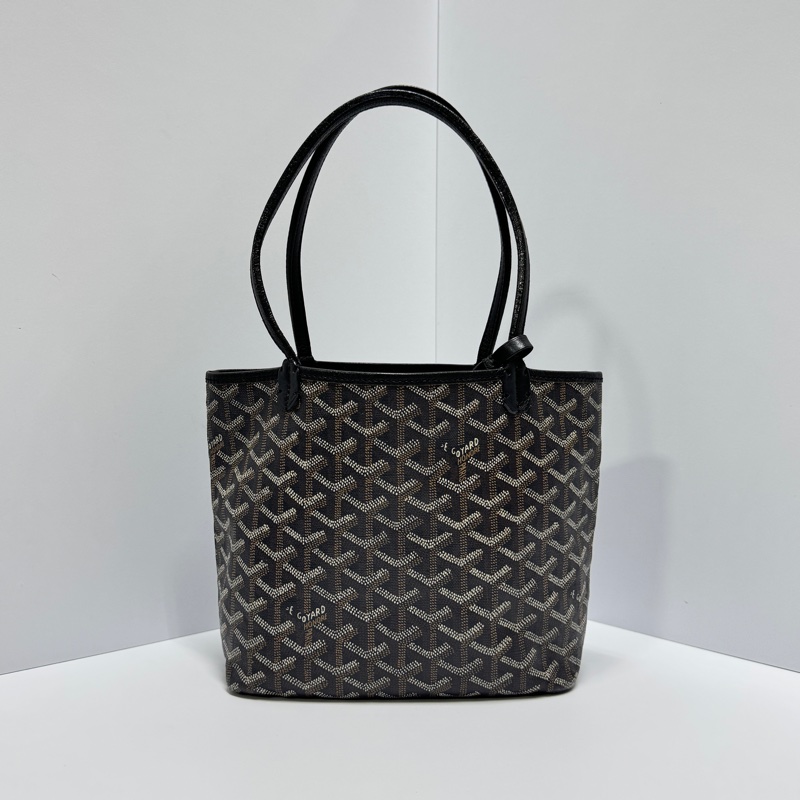 【超！級！新】 Goyard Anjou Mini Tote 黑色迷你托特 （代購要12萬多）-9