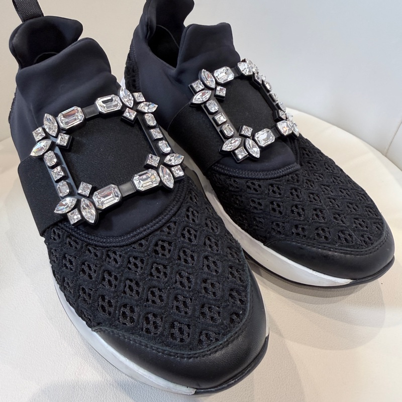 Roger Vivier✨RV女鞋Viv Run鑽釦厚底休閒鞋老爹鞋運動鞋 #38.5-11