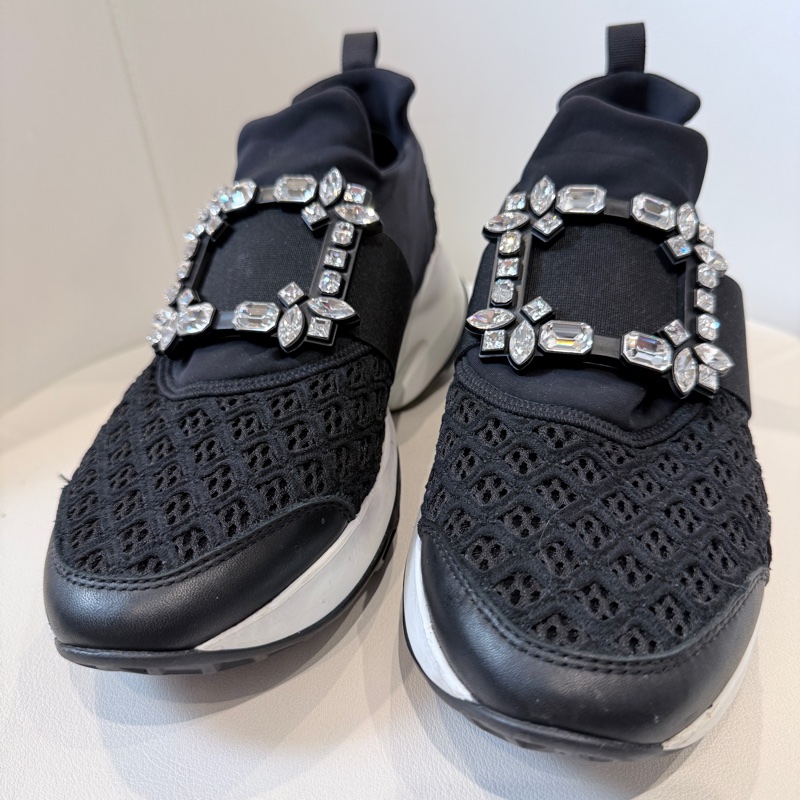 Roger Vivier✨RV女鞋Viv Run鑽釦厚底休閒鞋老爹鞋運動鞋 #38.5-12