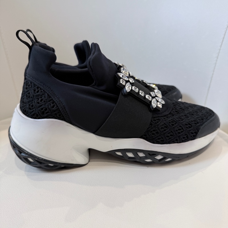 Roger Vivier✨RV女鞋Viv Run鑽釦厚底休閒鞋老爹鞋運動鞋 #38.5-14