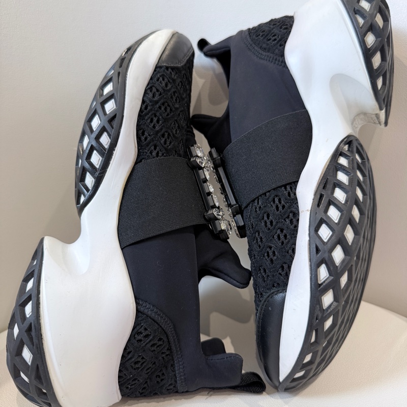 Roger Vivier✨RV女鞋Viv Run鑽釦厚底休閒鞋老爹鞋運動鞋 #38.5-21