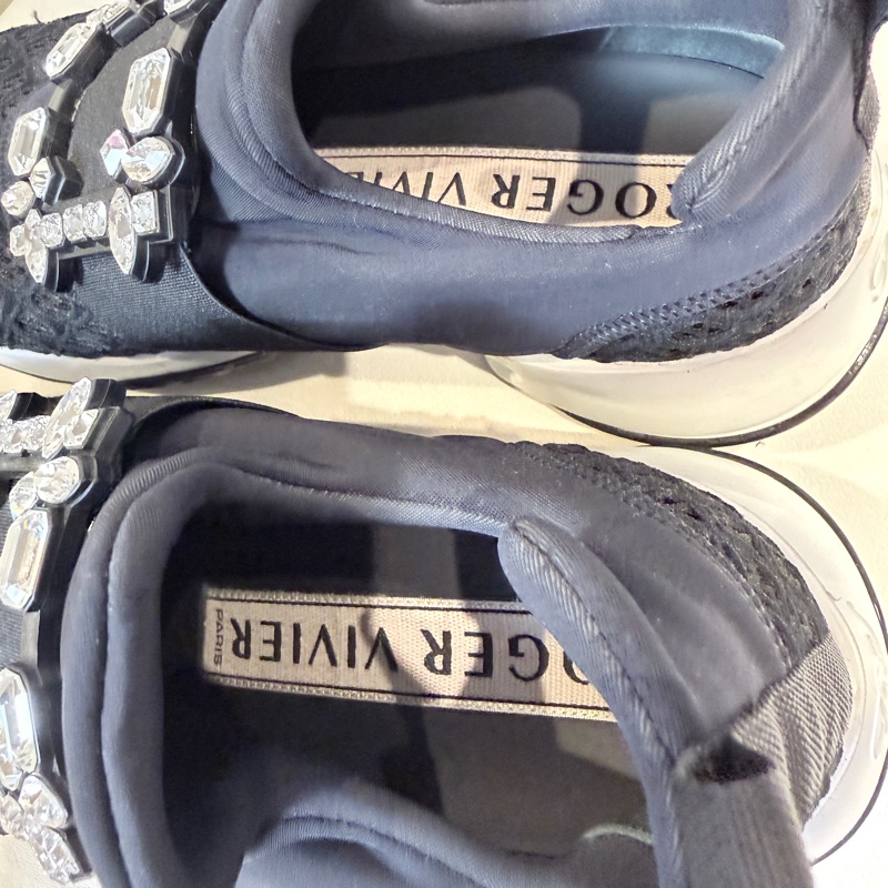 Roger Vivier✨RV女鞋Viv Run鑽釦厚底休閒鞋老爹鞋運動鞋 #38.5-23