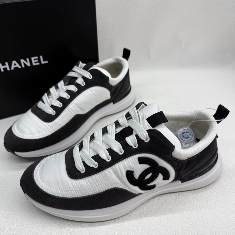 CHANEL香奈兒舒適低幫運動休閒鞋 黑白色熊貓配色 40碼-1