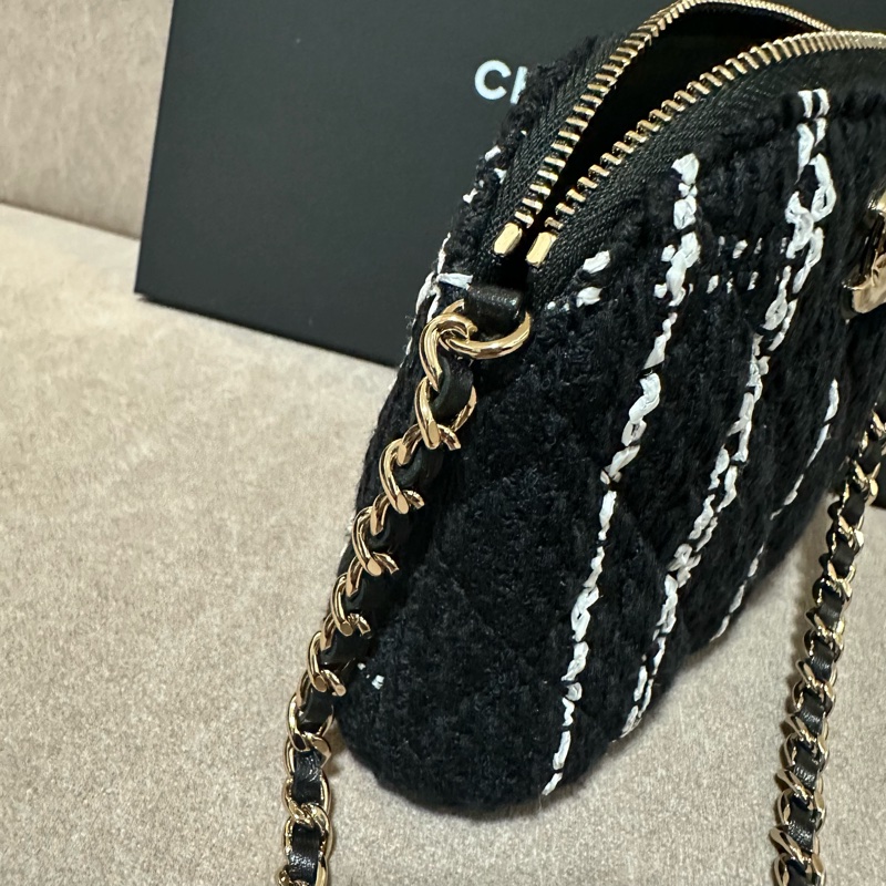 CHANEL mini 貝殼包 vip gift-12