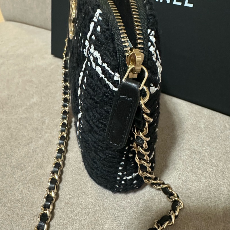 CHANEL mini 貝殼包 vip gift-13