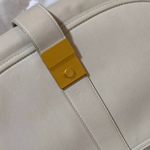 BOTTEGA VENETA BV 米色 編織背帶 全皮 肩背包 斜背包 側背包-12