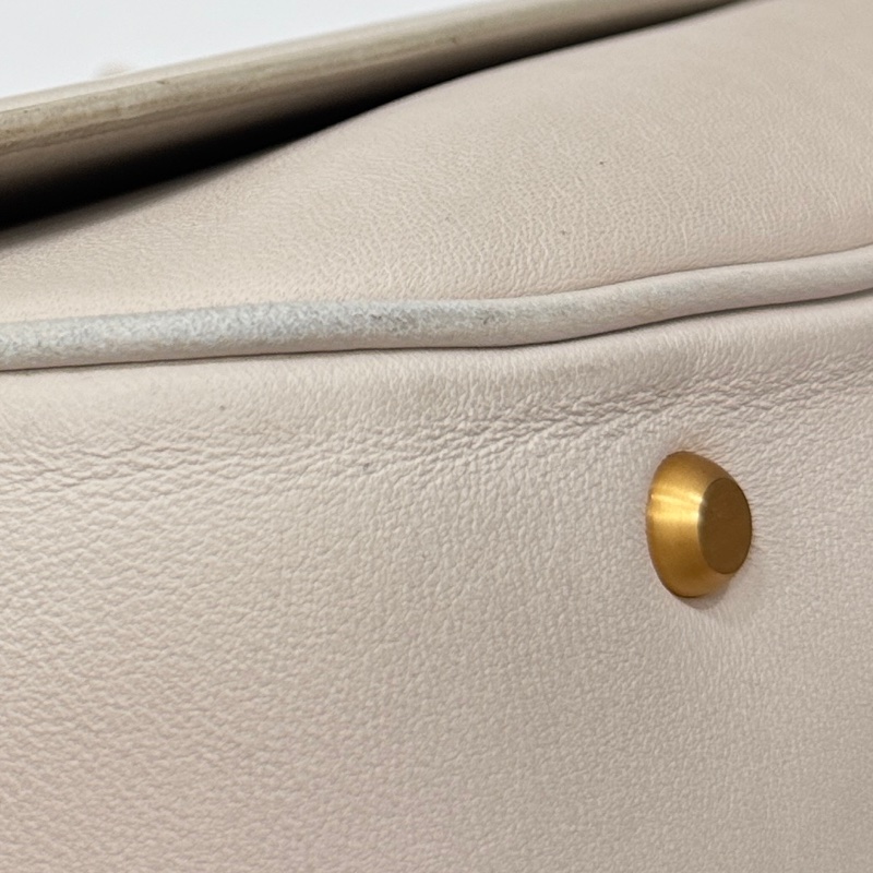BOTTEGA VENETA BV 米色 編織背帶 全皮 肩背包 斜背包 側背包-33