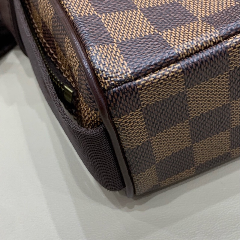 LV路易威登 棕棋盤格Olav小號豆腐包 尺寸20*20*10cm-4