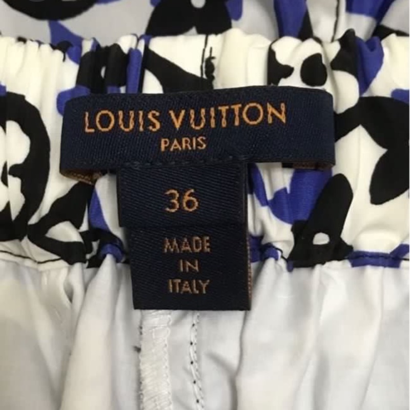 全新Louis Vuitton專櫃正品腰鬆緊縮口長褲 36號 S-M皆可穿-6