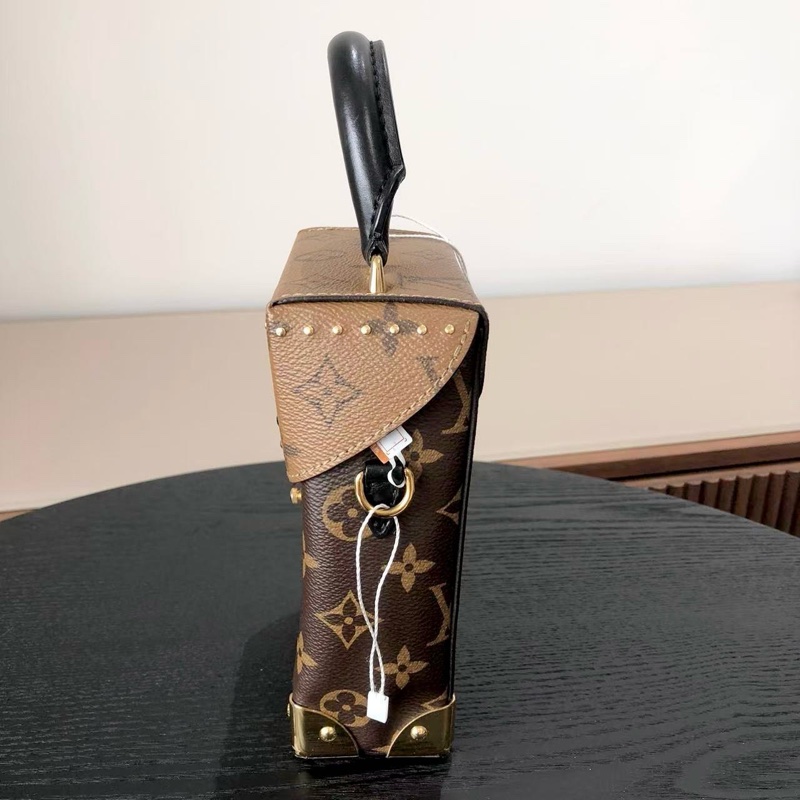 LV路易威登 Camera Box 老花秀款盒子包-4