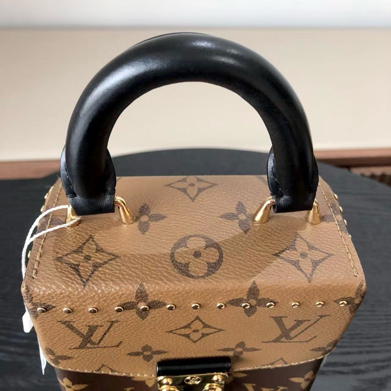 LV路易威登 Camera Box 老花秀款盒子包-7
